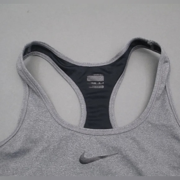 Nike Size S Womens Gray Athletic FirDry Wireless Unpadded Sports Bra - Picture 2 of 5